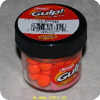 028632163009 - Berkley Salmon Eggs Gulp - FL.Orange Baitkugler - Flydende