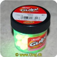 028632163023 - Berkley Salmon Eggs Gulp - Yellow/Gul- Flydende