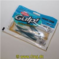 028632197165 - Berkley Gulp  - Jerk Shad - Farve: Blue Pepper Neon - Str. 13 cm - 5 stk.