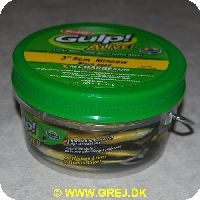 028632221143 - Gulp Alive - Minnow - Black Shad - 8 cm
