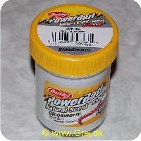 028632533765 - PowerBait med glimmer - WHITE med blodorm