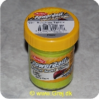 028632551318 - PowerBait med glimmer - SUNSHINE YELLOW med lever