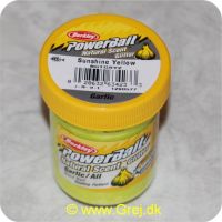 028632634233 - PowerBait med glimmer - SUNSHINE YELLOW med hvidløg