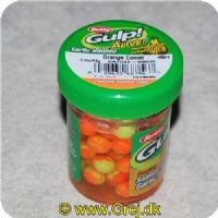 028632687567 - Berkley Gulp Alive - Floating Salmon Eggs -Orange Comet Garlic - Orange i Væske