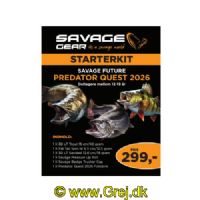 0286327074566 - Savage Future Predator Quest – Starterkit
 - 
Er du klar til at tage dit fiskeri til næste niveau?