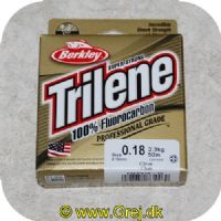 028632734469 - Berkley Trilene Super Strong - 100% Fluor Carbon - 0.18mm/2.3kg - 50m