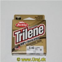 028632734551 - Berkley Trilene Super Strong - 100% Fluor Carbon - 0.40mm/12,6kg - 50m