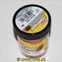 028632927199 - PowerBait med glimmer - BLACK / FLOURESENT RED TWIST med anis / lakrids