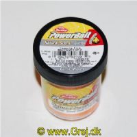 028632927205 - PowerBait med glimmer - TEQUILA FIRE (orange / gul) med hvidløg + orm