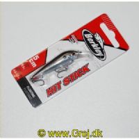 028632936603 - Berkley Hot Stick wobler - 5 cm - 3,9 g - Silver Minnow - Flydende (Floating) - Dybde: 0,6-1,5m