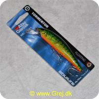 036282834453 - Tormentor wobler - 11 cm - 20g - Sort/grøn/gul/orange - Flydende