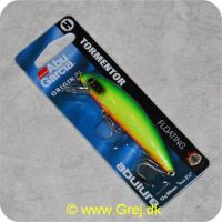 036282924888 - Tormentor wobler - 9 cm - 12g - Grøn/gul/orange- Flydende