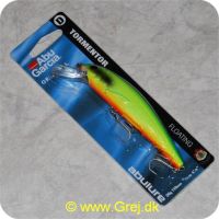 036282924925 - Tormentor wobler - 11 cm - 20g - Grøn/gul/orange - Flydende