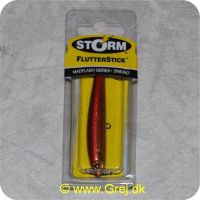 039984109867 - Flutterstick Madflash - synkende - 7cm/7g - Holo rød/guld