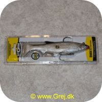 039984135743 - Knockr Minnow 18cm/67g - Bleak - Sort/hvid