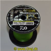 043178459812 - Morethan Durasensor 12x fletline - 0,10mm - Brudstyrke:7.3kg. - Farve:Lime green - Vælg antal meter 