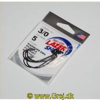 047708662987 - G-PACK - LAZER MAGWORM EXTRA WIDE GAP - Model:L098BPGH-3/0 - Enheder per pakke: 5