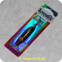 049762629470 - Luhr-Jensen Krocodile holografisk - 20 g - Sardine - sort/blå/sølv