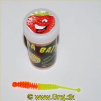 12600008GO - Serrena Baits - Model: Milow - 10 stk. - Duft: Jordbær - Farve: Orange/Charetreuse