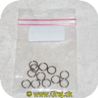 16701077 - Splitringe 7 mm - 12 stk - Indvendig diameter er 7 mm