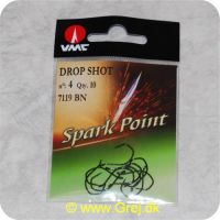 3359222856344 - Drop Shot Superskarpe kroge til fiskeri efter multer, rimter og andre medearter