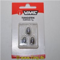 3422993060828 - Tungsten Flippin Weight Black 7g 3p