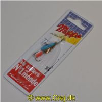 3700731806199 - Mepps Aglia - Str. 1 - 3,5 gram - Blå/Sølv