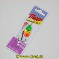 3700731806373 - Mepps Aglia Fluo - Str. 3 - 6,5 gram - Tiger / Regnbuefarvet
