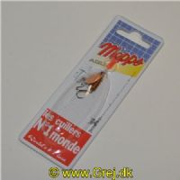 3700731806564 - Mepps Aglia - Str. 00 - Vægt: 1,5 gram - Kobber
