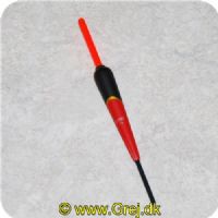 3TR0G - Penneflåd 3gr Rød/sort med top i gul eller rød