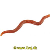 4005652007182 - Wiggle Worm - 8cm - 6 stk. - Flydende - Farve: Motoroil - 133260001