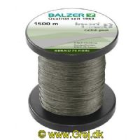 4005652101132 - Iron Line 8 fletline, catfish - Rullekapacitet:1500M. - Brudstyrke:40.8kg. - Farve:Gr&oslash;n - 001 2665 040