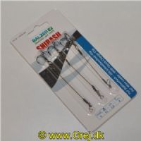 4005652808642 - Shirasu Stinger Rig med snap hægte, 7x7 - 75mm. - 001 6103 304