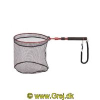 4005652818771 - Shirasu teleskop fangstnet til vadefiskeri med magnet clip - Længde:0.73cm. - Farve:Rød - 001 8220 103
