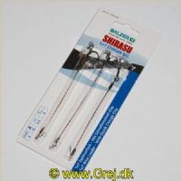 4005652821078 - Shirasu Stinger Rig med snap hægte, 1x7 - 95mm. - 001 6103 204