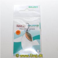 4005652830315 - Pro Staff Series Chicco spoon - 20mm. - Vægt:0.8g. - Farve:Green-Orange, UV - 001 6082 008