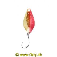 4005652830391 - Pro Staff Series Sunny spoon - 2.5mm. - Vægt:1.4g. - Farve:Red-Gold-Glitter - 001 6083 006