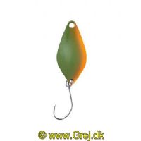4005652830414 - Pro Staff Series Sunny spoon - 2.5mm. - Vægt:1.4g. - Farve:Green-Orange, UV - 001 6083 008