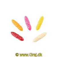 4005652834221 - Trout Collector, larve - 30mm. - Farve:Mix 2 - Smag/duft:Hvidløg - 001 6089 203