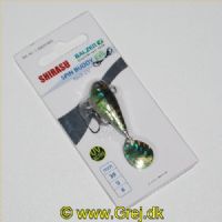 4005652834450 - Shirasu Spin Buddy Evil Eye - 35mm. - Vægt:6g. - Farve:Perch, UV - 001 3662 602