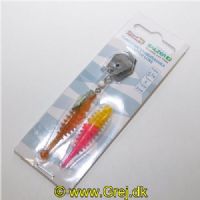 4005652844435 - Trout Collector, gummi chatter lure - Vægt:1.65g. - Farve:Titan - 001 6097 050