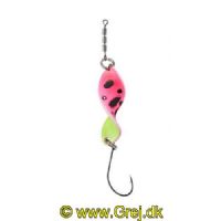 4005652856346 - Pro Staff Series Shooter Spoon - 27mm. - Vægt:2.5g. - Farve:Pink Leopard, UV - 001 6041 003