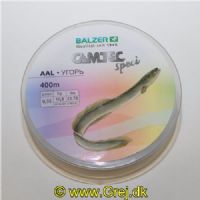 4005652857633 - Camtec Speci monofil line - Rullekapacitet:400M. - Brudstyrke:10.8kg. - Farve:Brun - Variant:Eel - 001 2178 035