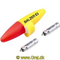 4005652863962 - Trout Attack, LED pilotflåd med 2 batteries - 25mm. - Farve:Orange/gul - 001 6095 000