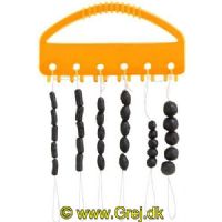 4005652865089 - Gummistopper/-perler - Farve:Sort - 001 5921 003