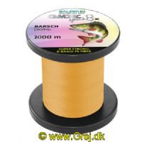 4005652869575 - Camtec Speci 8x - Orange - 0,10mm - 7,5 kg - 2000 meter - 120620010