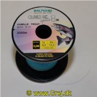 4005652869605M - Camtec Speci 8x - Tykkelse: 0,08mm - Styrke: 6,0 kg - Farve Blå - Vælg antal meter (Min 100m)