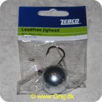 4029569317776 - Zebco blyfri Jighoveder - 80 gram - Krogstørrelse 6/0 - 1 stk