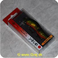 4029569334087 - Yuwaku Bell Boy - leddelt wobler med 2 klokker bagtil - 9cm/14g - Firetiger