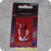 4029569422203 - Magic Trout Jig rig - Krogstr. 6 - line 2.00m/0.20mm - 2 stk - Hvid